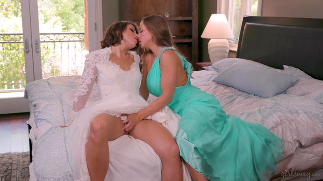 Невеста кинула жениха после лесби секса с подругой