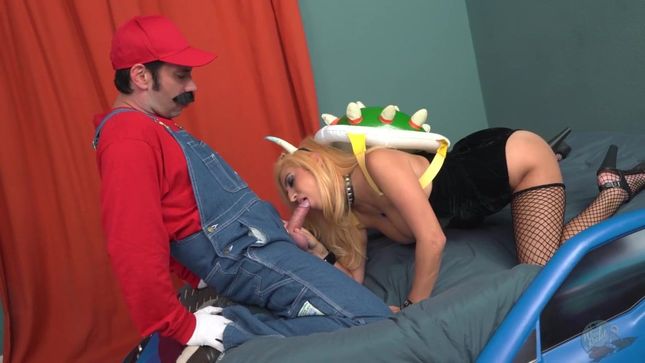Порно пародия Марио